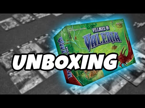 Villages of Valeria Deluxe Edition - Unboxing