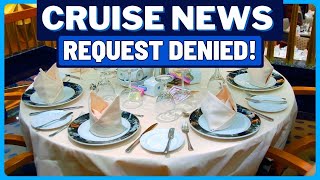 CRUISE NEWS: Cruise Ship Suffers, Carnival Tablecloths, Drinks Package Switch