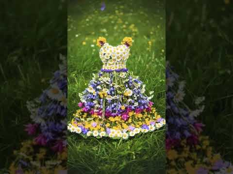 #flower dress 👗#dhanvi's world Blackpink 🩷