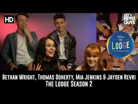The Lodge Season 2 - Bethan Wright, Thomas Doherty, Mia Jenkins & Jayden Revri