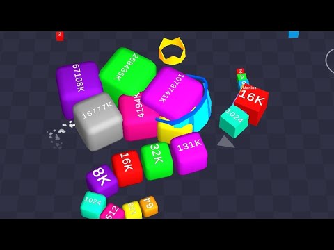 WORLD RECORD BROKEN! Reaching 1073741k THE END in Cube Arena 2048 😱🏆