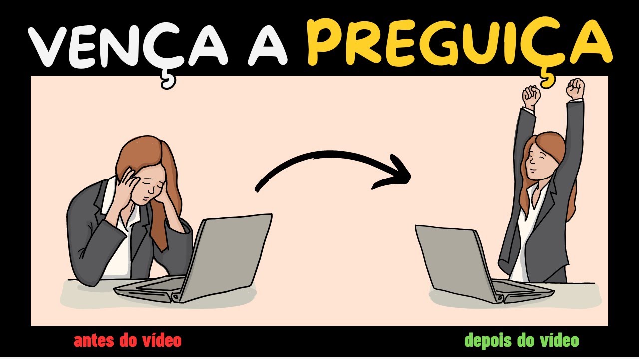 🚀 4 hacks SIMPLES pra vencer a PREGUIÇA hoje e ser mais PRODUTIVO 🚀