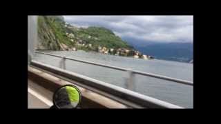 preview picture of video 'A short motorbike ride around Lake Como in Italy'