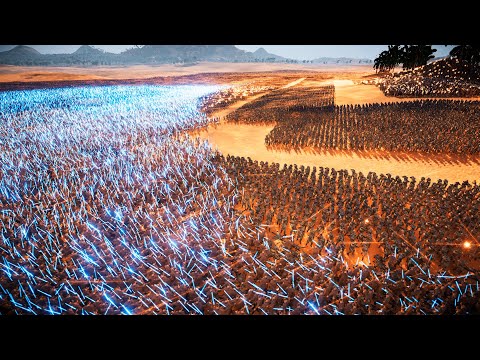 CAN SPECIAL FORCES STOP 100.000 JEDI KNIGHTS! - Ultimate Epic Battle Simulator 2