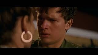 Ansel Elgort kiss Lily James in Baby Driver 2017 movie/ #anselelgort #lilyjames #babydriver 