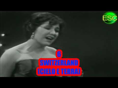My top 13 of Eurovision 1960 (now with annotated comments)