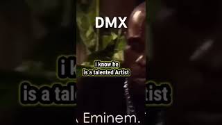 DMX- Shuts down interviewer when he tries to start a beef between him and Eminem