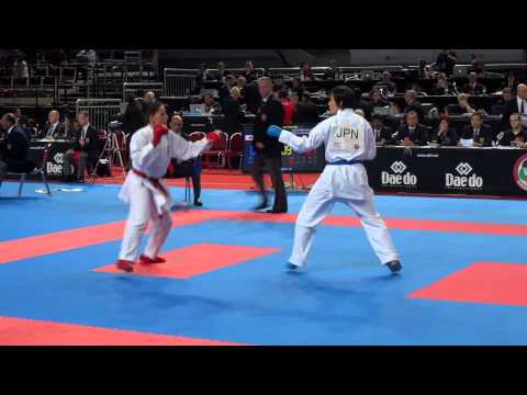 JAPAN vs CZECH REPUBLIC Female Team Kumite Competition - 2014 World Karate Championships