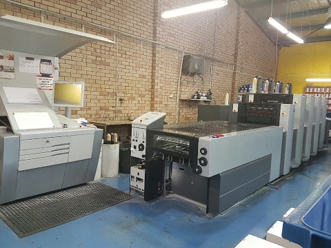 Offset Press 2009 Heidelberg Speedmaster 52-4 + L Anicolor