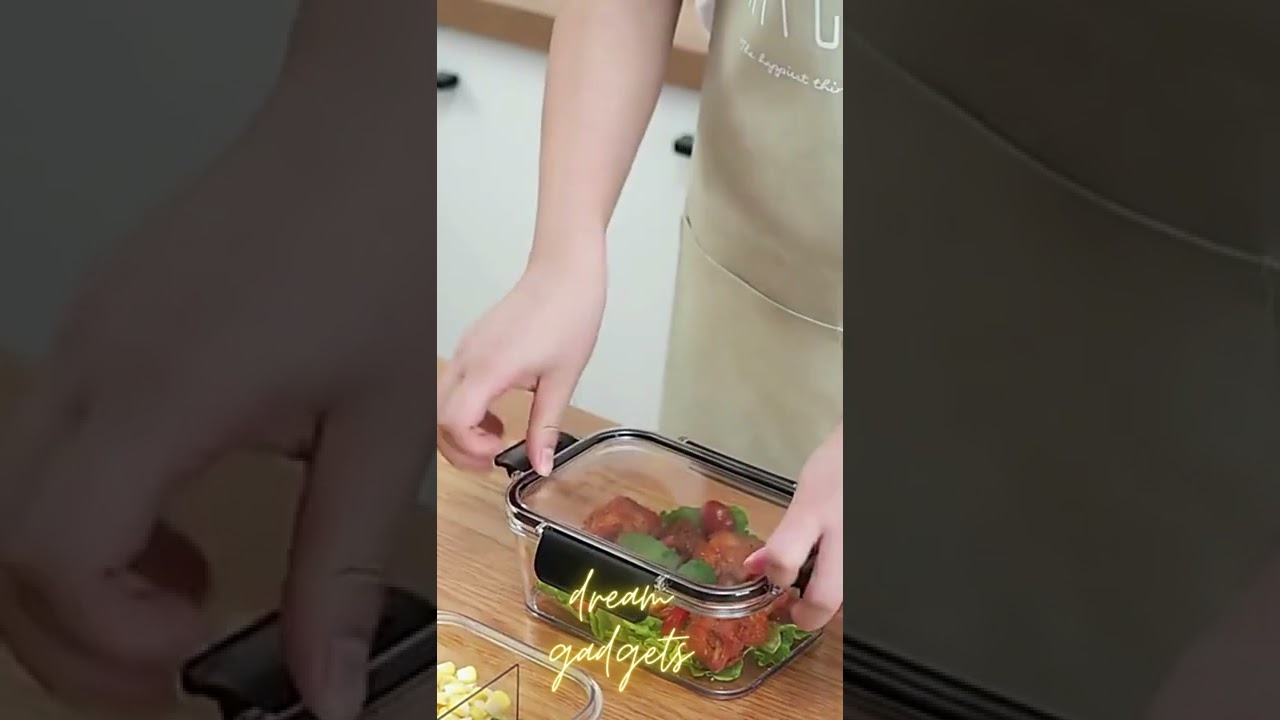 Portable Lunch Box for Kids School Microwave Transparent #shorts