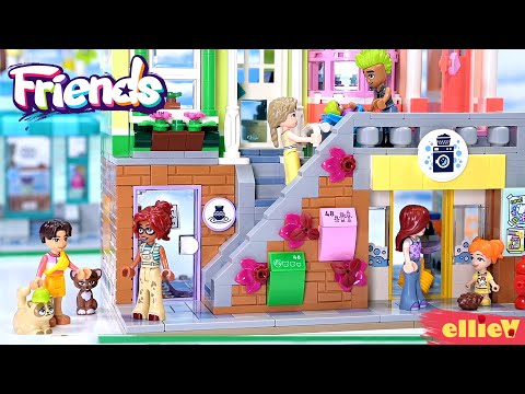 Heartlake City Apartments and Stores | The entire set build & review compilation