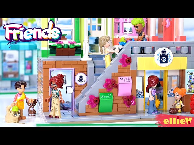 Vídeo relacionado con LEGO Friends Apartamentos y Tiendas de Heartlake City, Tienda de Juguete, Casa y Estudio de Cerámica, Regalo para Niñas de 12 Años o Más y Adolescentes, 3 Figuras de Gatos y 9 Mini Muñecos 42670