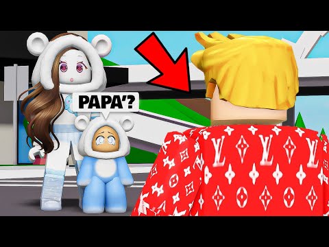 BAMBINO RINCONTRA SUO PADRE USCITO DA PRIGIONE DOPO TANTO TEMPO SU BROOKHAVEN ROBLOX!