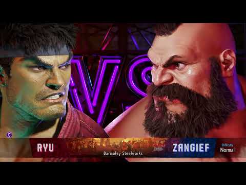 Street Fighter 6 - Ryu vs Zangief