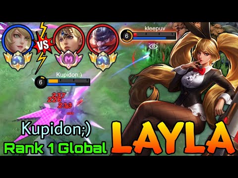 No.1 Layla VS Top Global Franco & Supreme Freya - Top 1 Global Layla by Kupidon;) - Mobile Legends