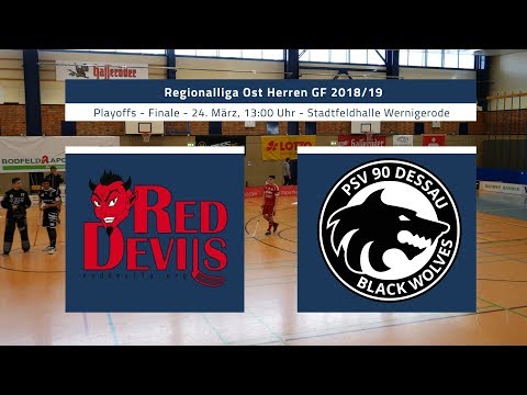 Regionalliga Ost Herren GF 18/19 | Playoffs - Finale - Red Devils Wernigoerde U23 - PSV 90 Dessau