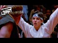 Karatê Kid Cena Final Da Luta Com O Chute Da Garça Ralph Macchio William Zabka