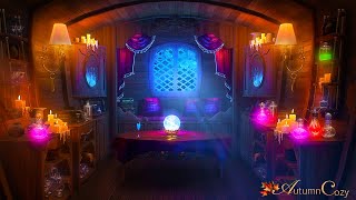 FORTUNE TELLER CARAVAN AMBIENCE: Bubbling Potion Sounds, Chimes, Shuffling Sounds, Crinkles