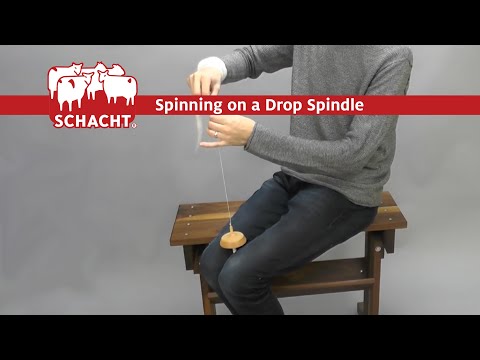 Spinning on a Drop Spindle