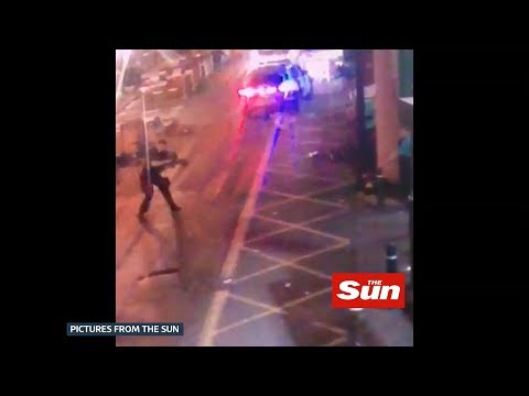 New footage emerges of London Bridge attack