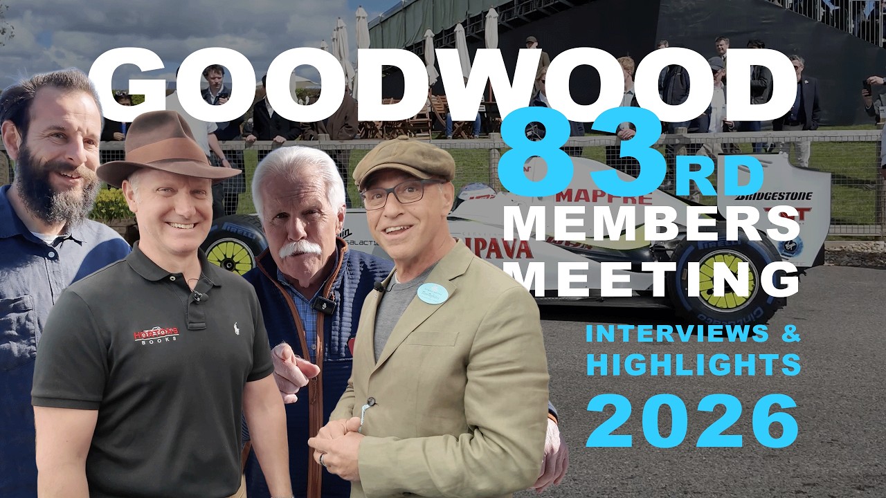 Goodwood 83rd Members’ Meeting With Wayne Carini… (Jenson Button’s First Appearance)