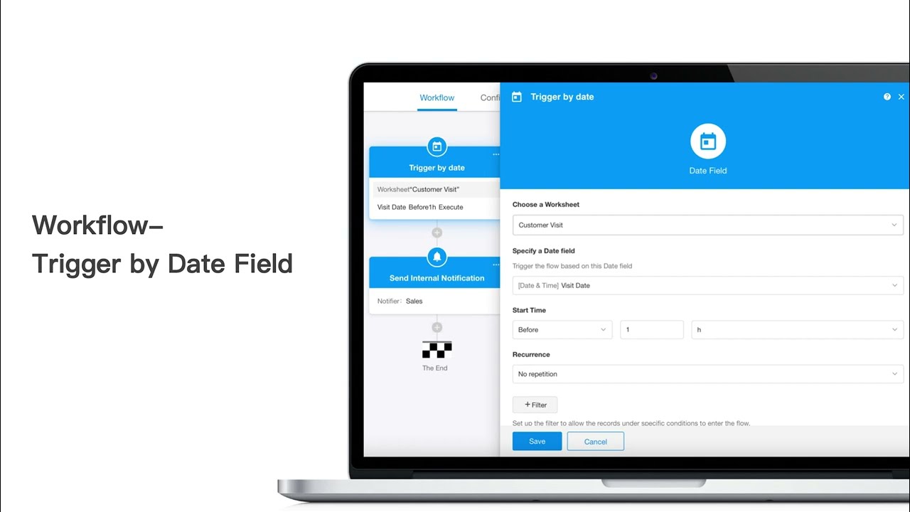 Workflow Trigger by Date Field | nocoly Learing
