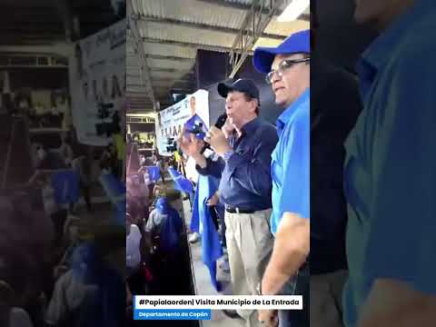 Discurso de Vicente Leon candidato a alcalde del municipio de Nueva Arcadia Copan