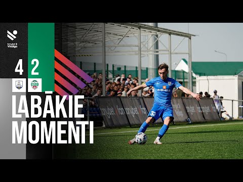 8. kārta: BFC Daugavpils 4:2 FK Liepāja (Labākie momenti)