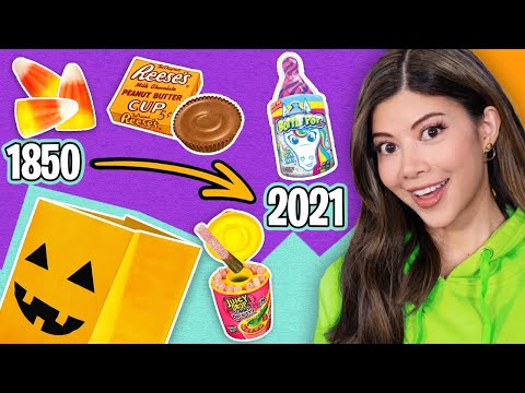 Halloween Candy Evolution Throughout History | 1890-2021