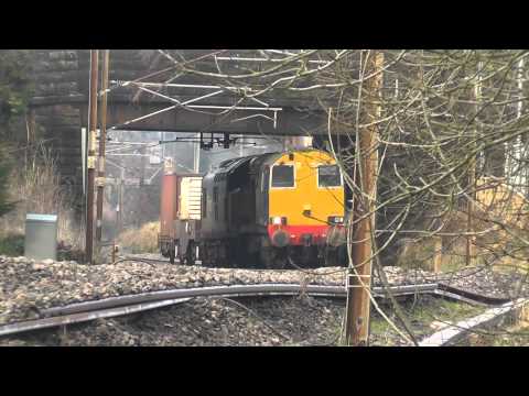 20305/37609 6k74 Sellafield - Crewe flasks, Sat. 24th January 2015 THRASH !!