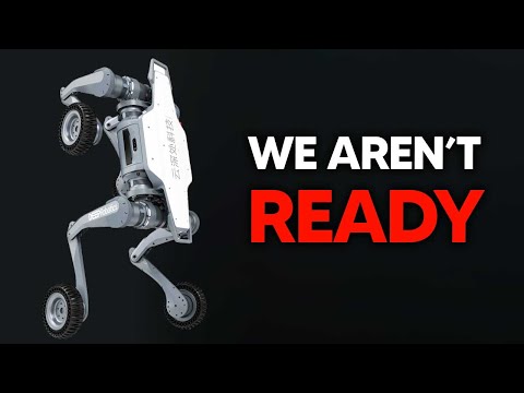 Chinas New Robots Are Terrifying... (Deep Robotics Lynx All-Terrain Robot)