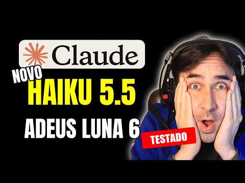 NOVO Claude Haiku 5.5 Surpreende e Deixa GPT Luna no Chinelo com Modelos Rápidos e Baratos