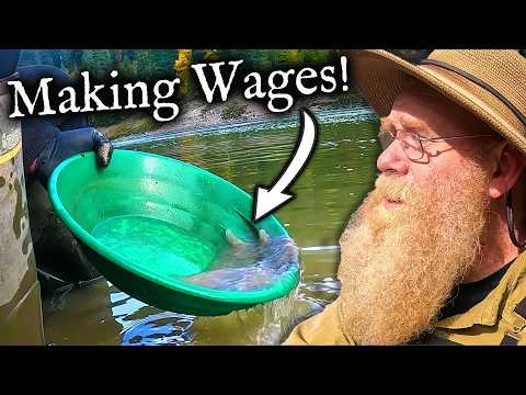Making Good Money Gold Panning!