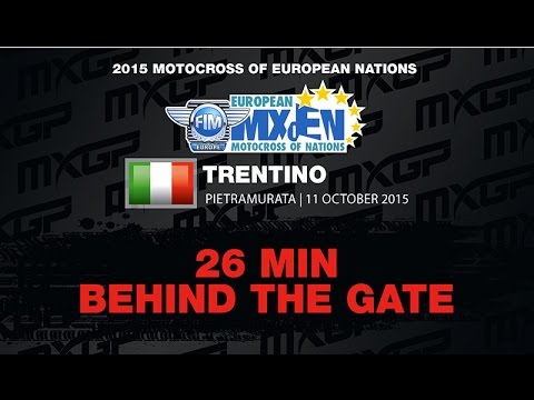 Behind the Gate MXoEN 2015 - motocross