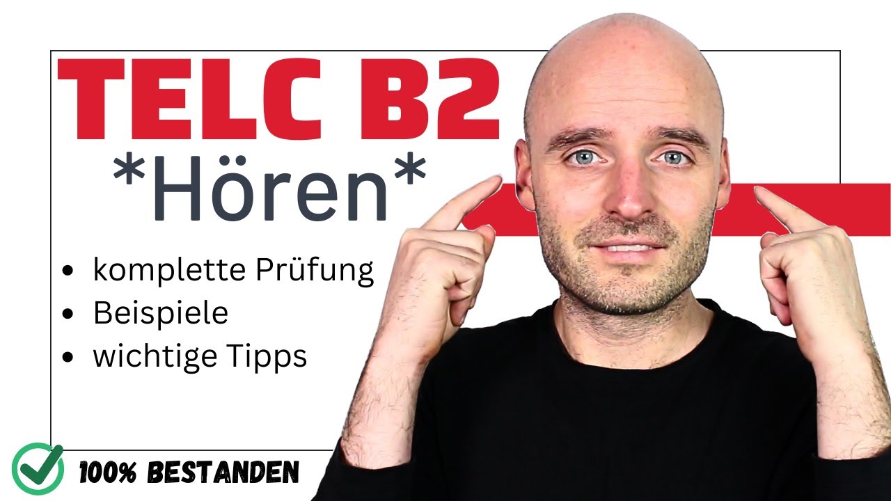 Hörverstehen B2 leicht gemacht: So bestehst du die TELC B2-Prüfung