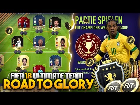FIFA 18: WEEKEND LEAGUE Hype mit RONALDINHO 🔥💰 Road to Elite LIVE