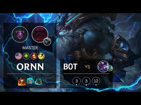 Ornn Bot vs Vayne - NA Master Patch 10.7