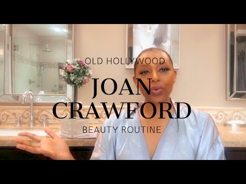 How to Beauty Routine Inspired by old Hollywood star Joan Crawford