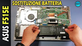 ASUS F515E Battery Replacement, battery replacement
