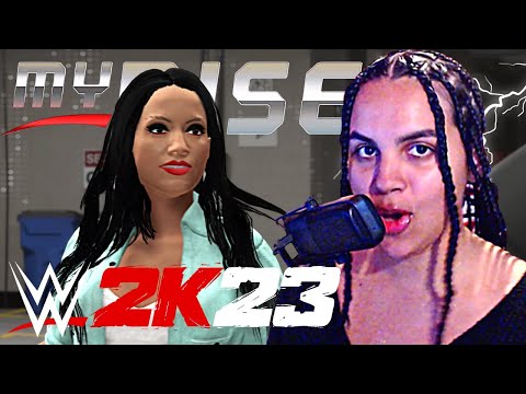 WWE 2K23 MyRise #1 - THE START OF MY CAREER | Miss T #wwe2k23