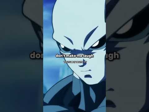 You Say Arrogant, I say Damn Right 🔥 #dragonballsuper #vegeta #jiren #speech #shorts #anime