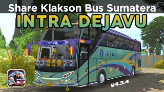 Download lagu Share Klakson Bus INTRA DEJAVU Bussid V4.3.4 mp3