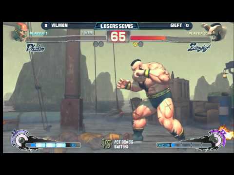 PB Battles January (AE2012) Losers Semis - Gieft vs Villmon