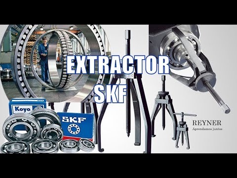 Abzieher #SKF Modell TMMP #Lager Typ 6206-ZZ und 6205-2RS in Wartung # Mechanisch