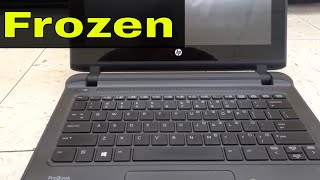 How To Shut Down A Laptop That Is Frozen-Unfreeze A Computer