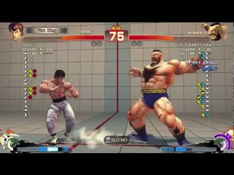 Nami (Fei Long) vs Hagejin (Zangief) - AE 2012 Match *720p*