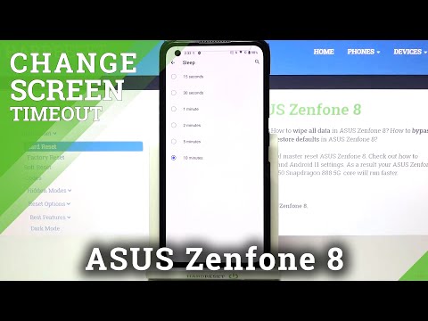 How to Set Screen Timeout in ASUS ZenFone 8 – Find Blackout Options