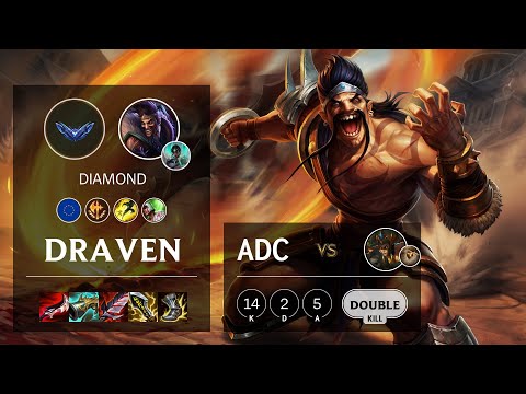 Draven ADC vs Cassiopeia - EUW Diamond Patch 12.1