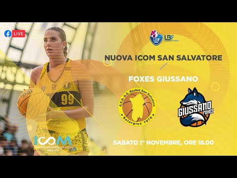 BASKET A2F | NUOVA ICOM SAN SALVATORE 🆚 AUTOCENTER ARESE BASKET FOXES