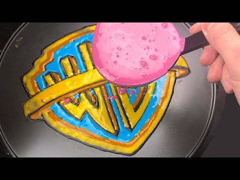 Warner Bros. Biggest Logo Pancake Art